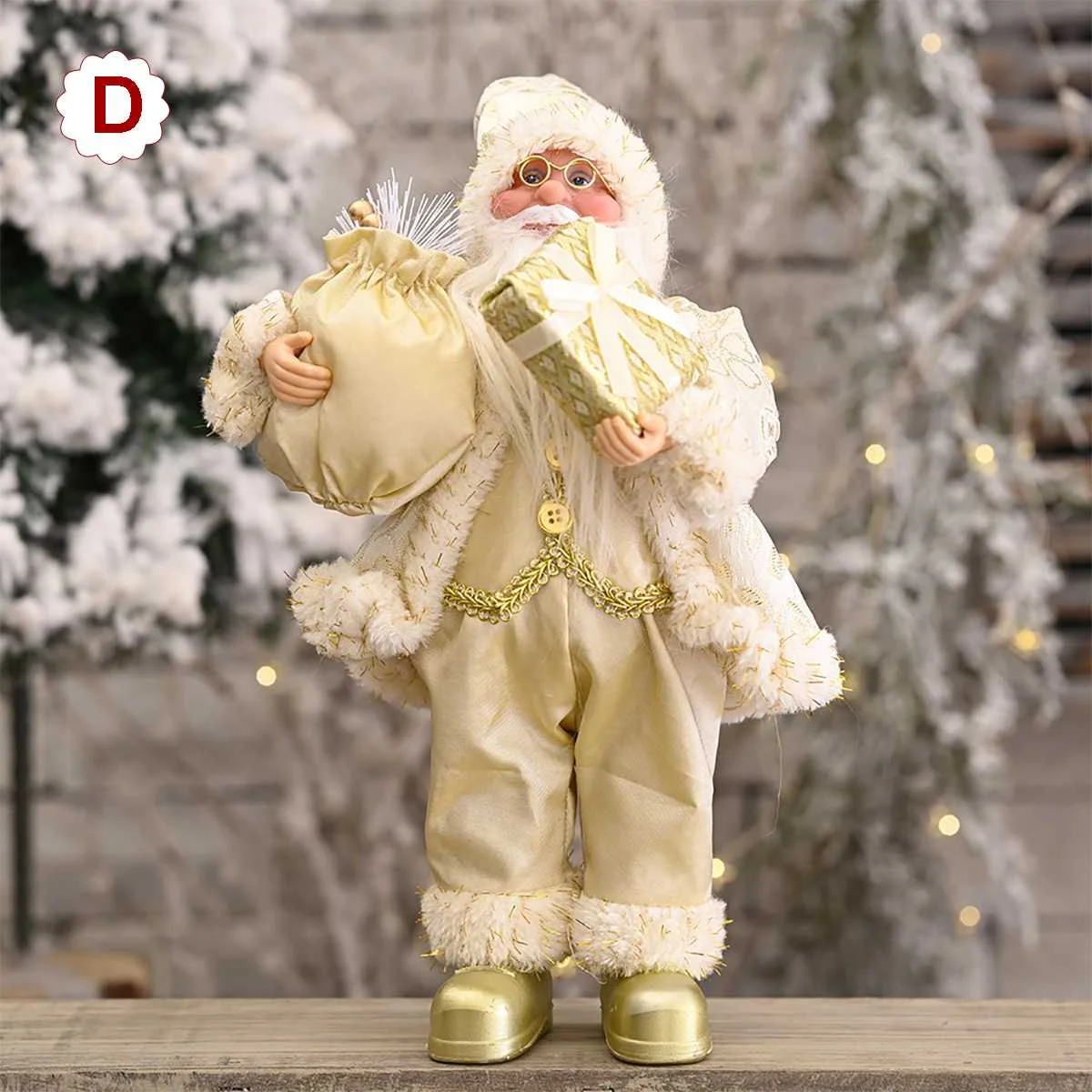 

Santa Claus Doll 2020 Christmas Tree Ornament Merry Christmas Decorations For Home Navidad Natal Gifts New Year 2021