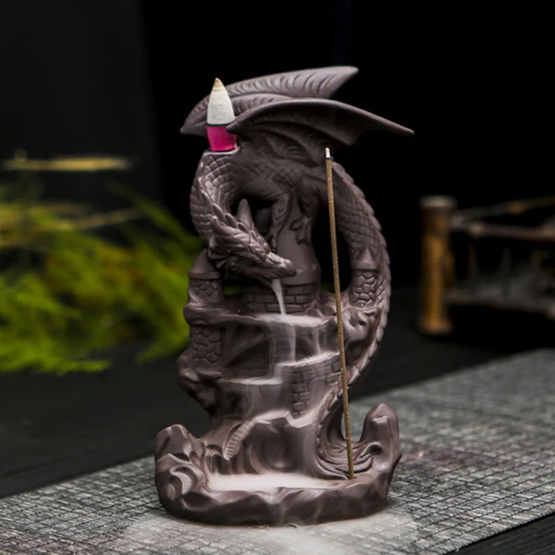 Курительная горелка для благовоний в виде водопада керамический