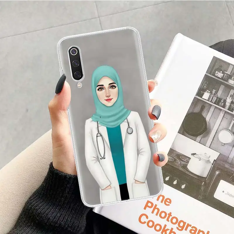 Исламский мусульманский Hijabi женский чехол для телефона Xiaomi Redmi Note 10 11 9 8 10S 11S 11T 11E