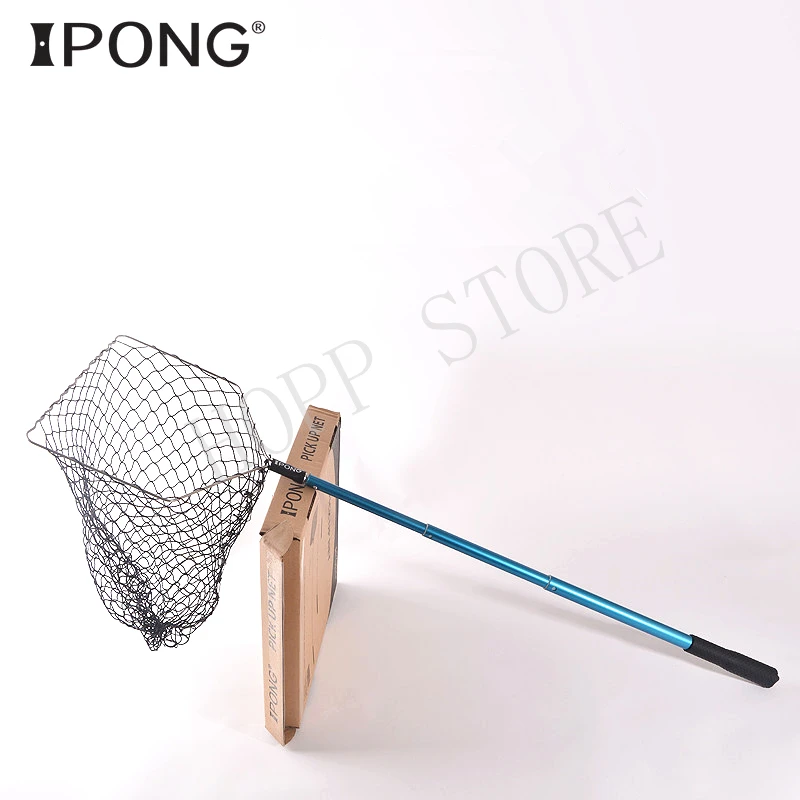 

IPONG Table Tennis Balls collecting tool easy pick-up picker telescopic retrieve recycle catch net trainer machine ping pong