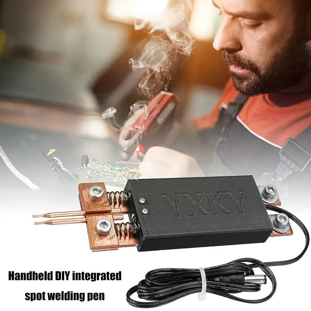 

1pcs Diy Spot Welding Machine Welding 18650 Battery Pen Trigger Switch Automatic Welder Welding Spot Spot Handheld Built-in E8b9