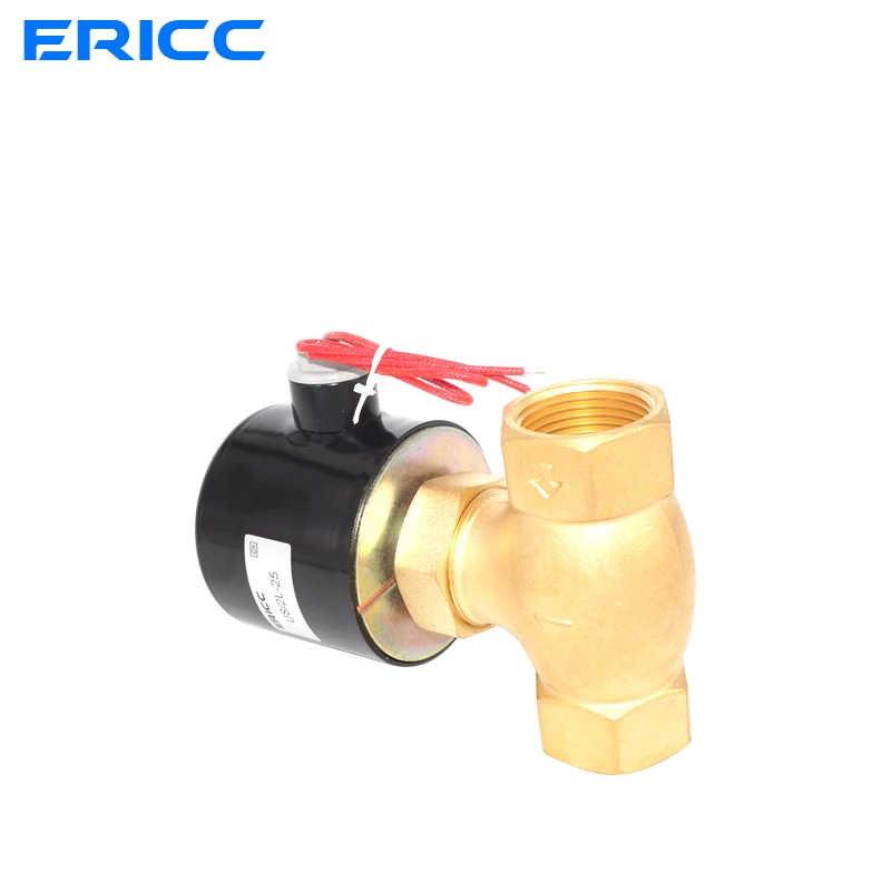 Американский/2L 1/4 &quot3/8" 1/2 &quot3/4" 1 "обычно закрытый латунный Электрический