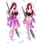 Японское аниме Сказочный хвост Erza Scarlet Girl Dakimakura подушка чехол постельное белье Otaku обнимающее тело женская Подушка Чехол
