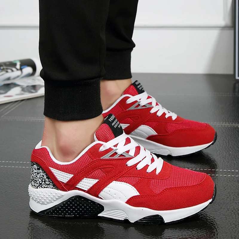 

Mesh Summer White Shoes Breathable Trend Running Shoes Sports Casual Shoes Men's Shoes