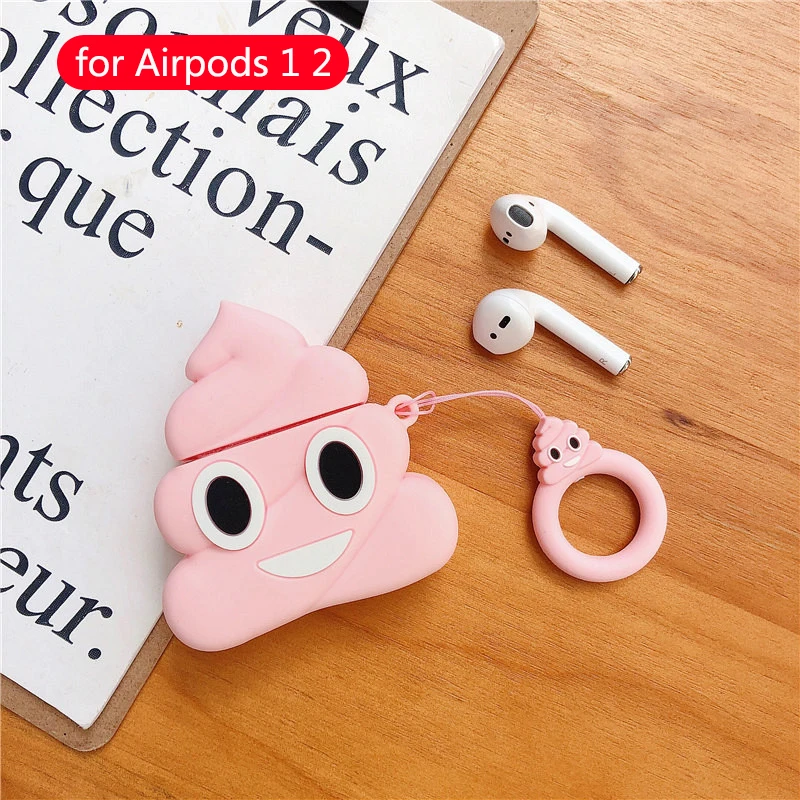 21 Милый беспроводной чехол для наушников с Bluetooth для apple airpods 2, силиконовая Мягкая коробка с рисунком молочного чая, аксессуары для airpods - Цвет: 21