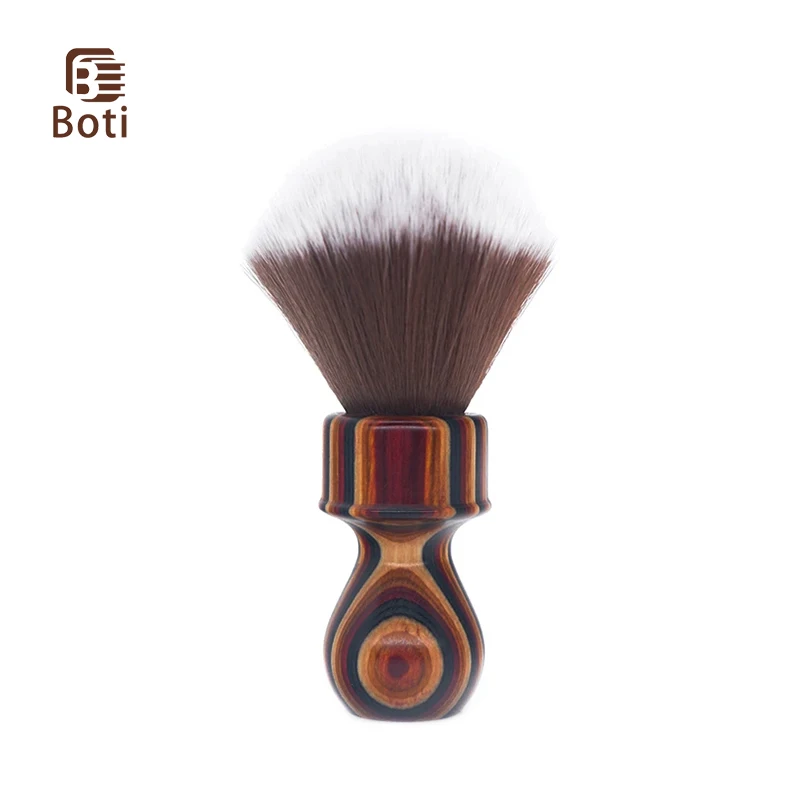 

Boti Brush-Whole Shaving Brush Annual Ring Wooden Handle And Mother Lode Synthetic Hair Knot Handmade Men's Cleaning Beard Tool