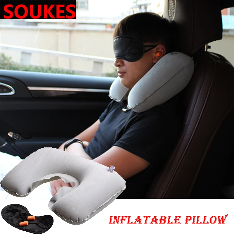 Автомобильная надувная подушка U образной формы для Hyundai Creta Tucson Volkswagen VW Golf 6 7 GTI Kia