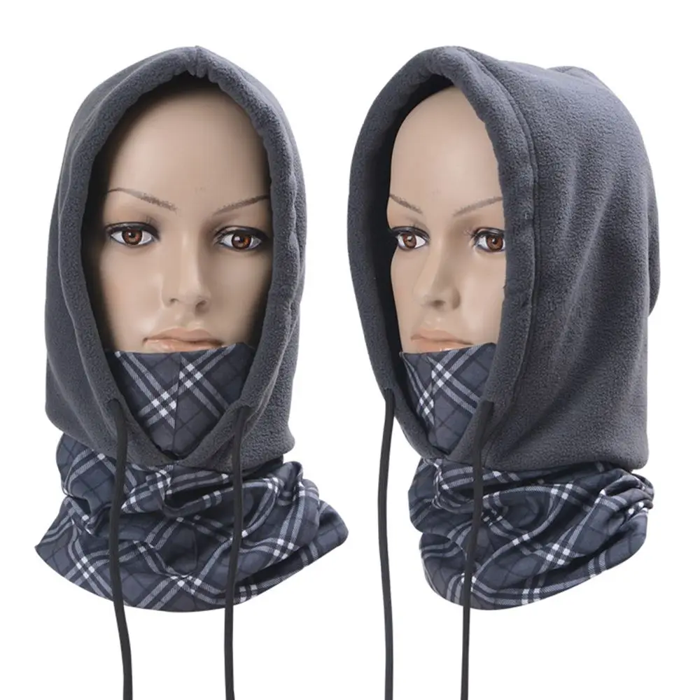 Маска Балаклава на все лицо для мужчин и женщин флисовая зимняя спортивная маска