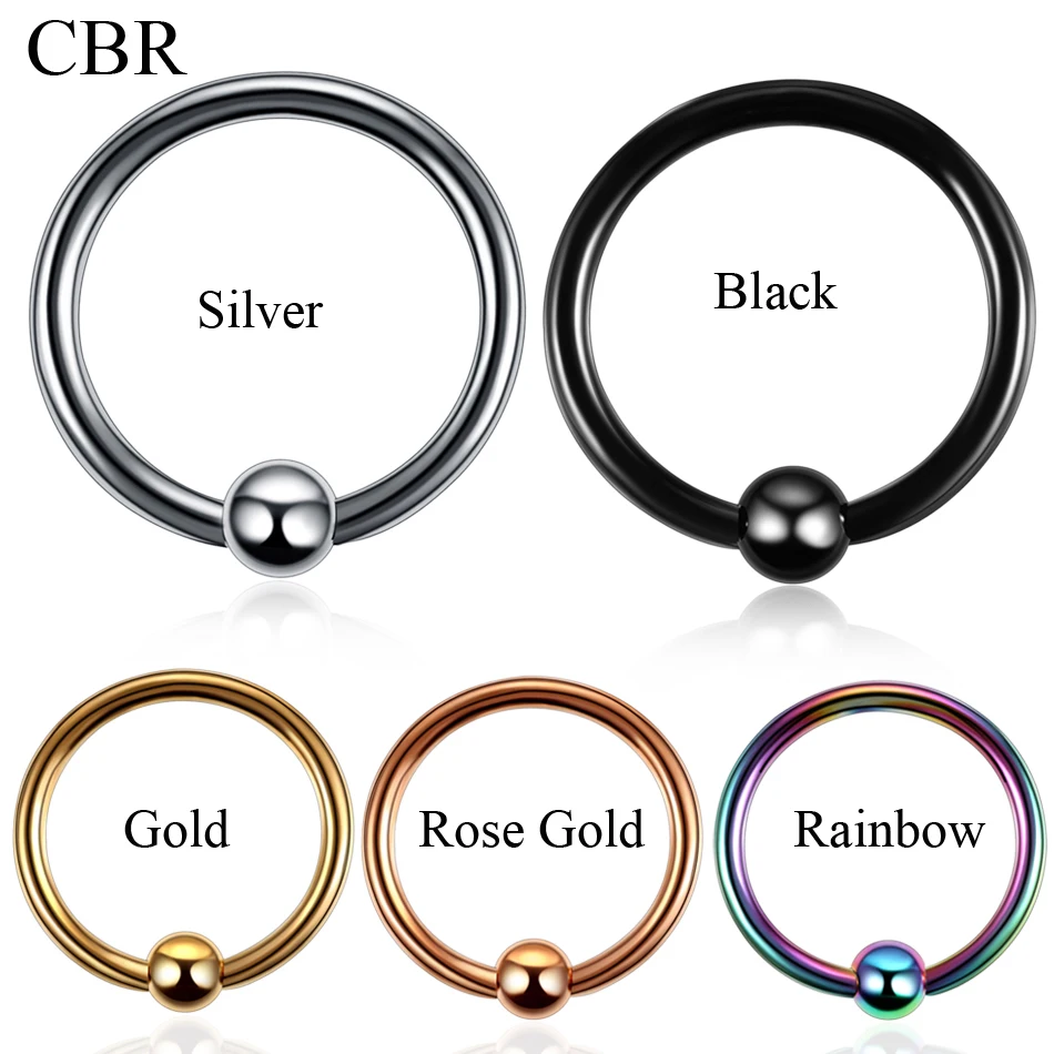 Кольцо со стальным пирсингом для губ стильное Ювелирное Украшение в форме