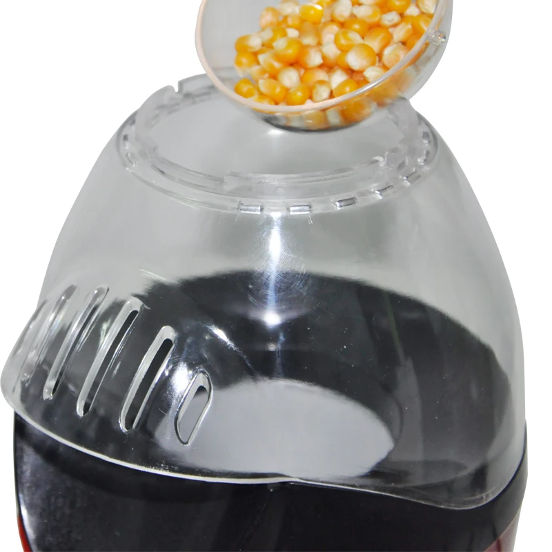 

1200W 110v/220v Portable Electric Popcorn Maker Hot Air Popcorn Making Machine Kitchen Desktop Mini DIY Corn Maker