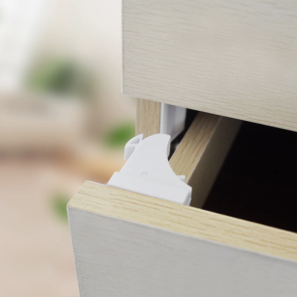 

ABS Baby Safety Locks Set Child Proof Kit for Home Drawer Cabinet Door Household Infant Baby Care Practical Accessaries