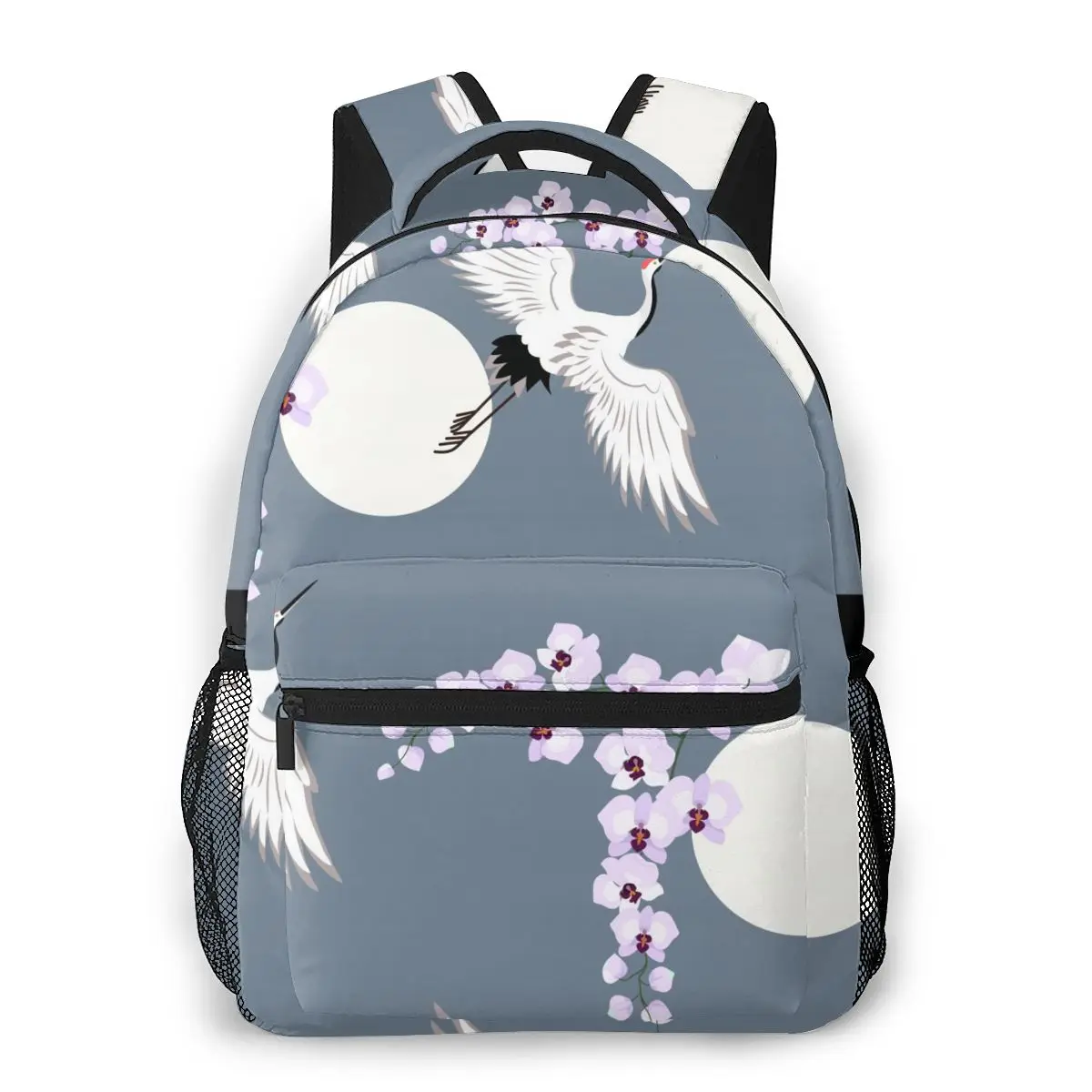 Рюкзак дорожный для мужчин и женщин модная большая сумка ноутбука с орхидеями