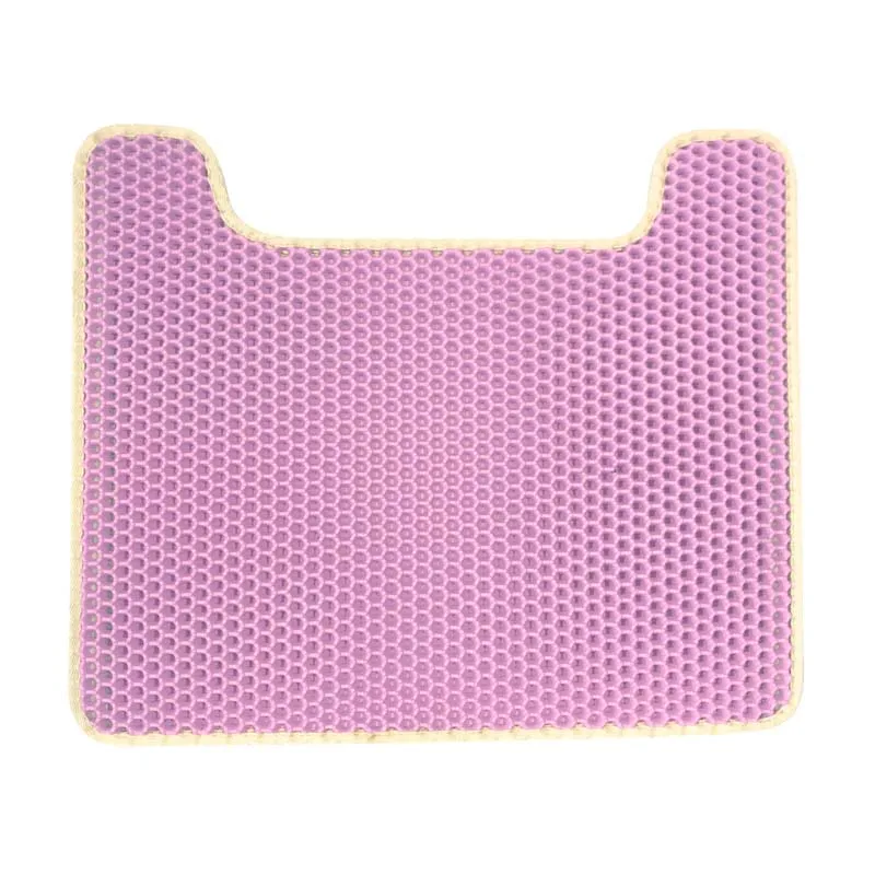 U образный водонепроницаемый брызгозащищенный коврик с фильтром для кошачьего