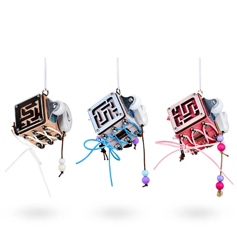 

Разблокированная игрушка Монтессори, забавный куб, деревянная игрушка высокого качества, занятая разблокировка, игрушка для дошкольного л...