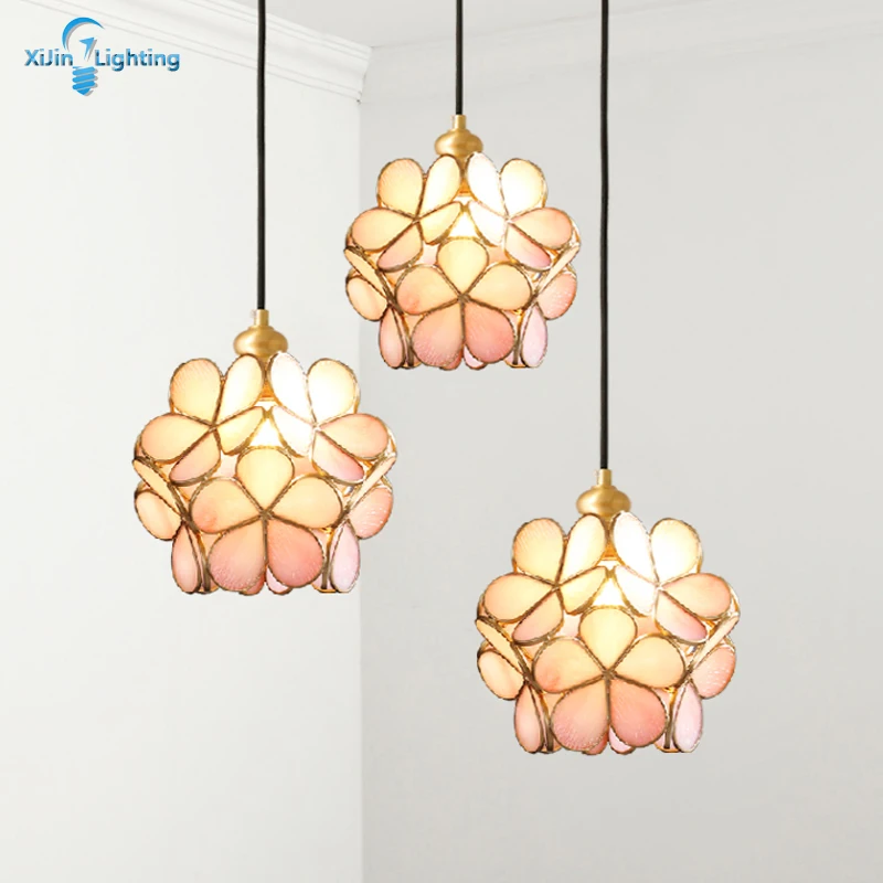 Современные светодиодные Медные подвесные светильники внутреннее освещение для