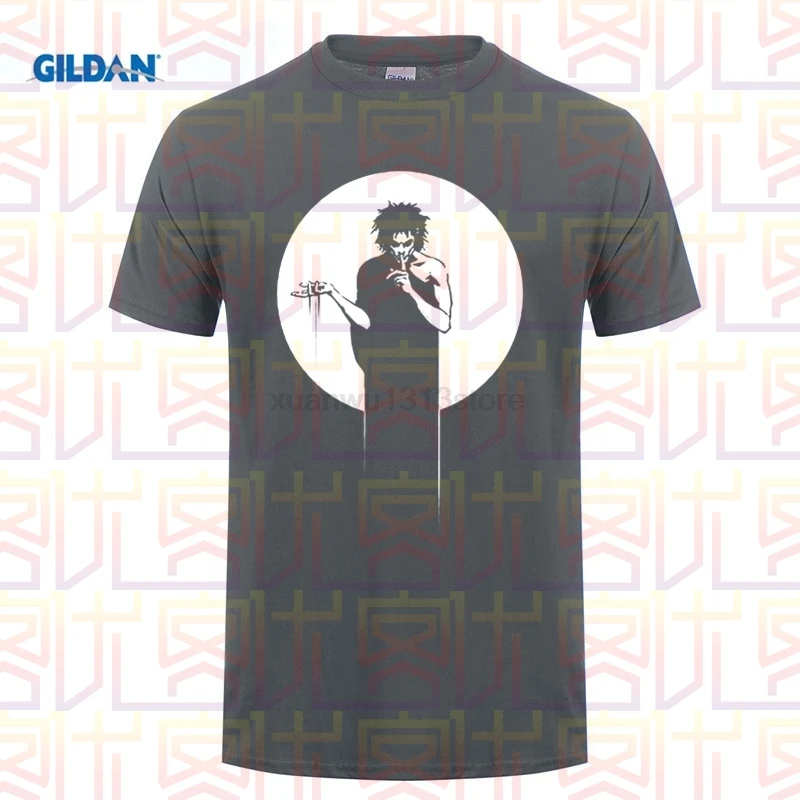 Мужская футболка с принтом Sandman белая новинка 2017 |