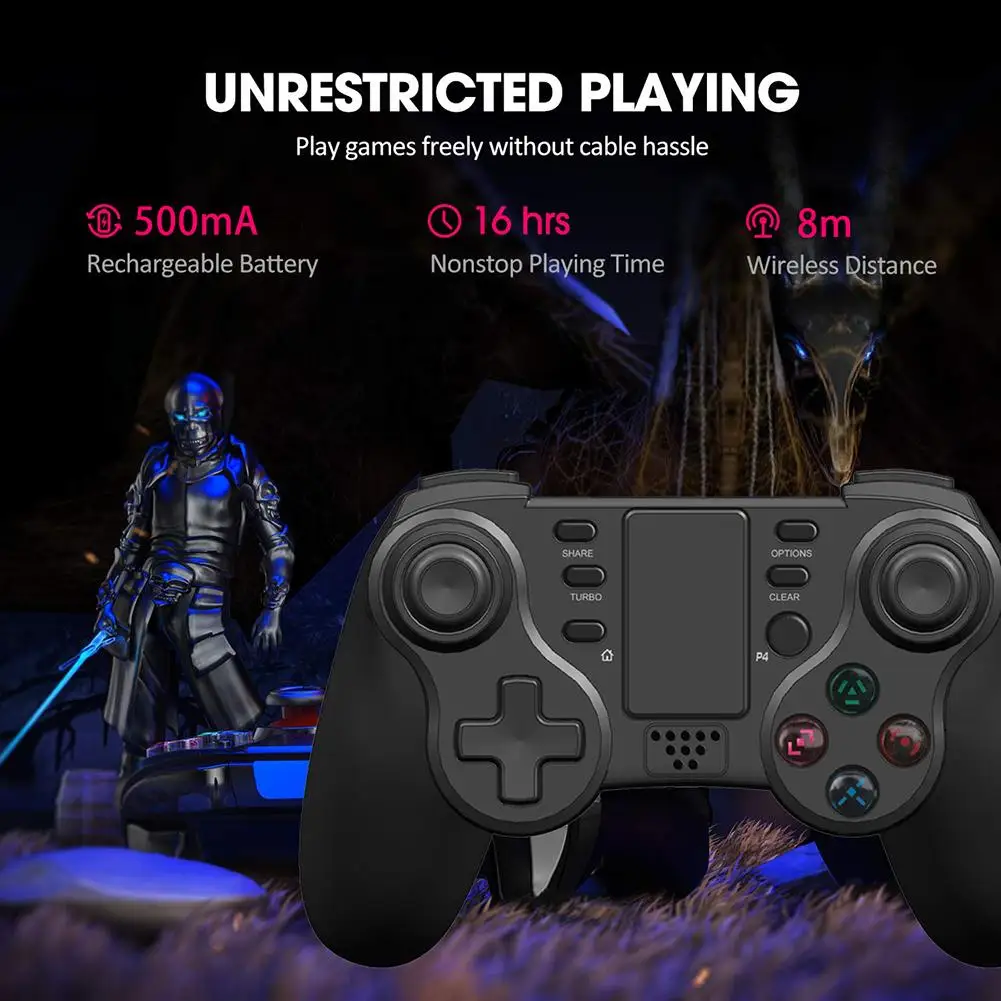 Беспроводной Bluetooth пульт дистанционного управления с светодиодный светильник