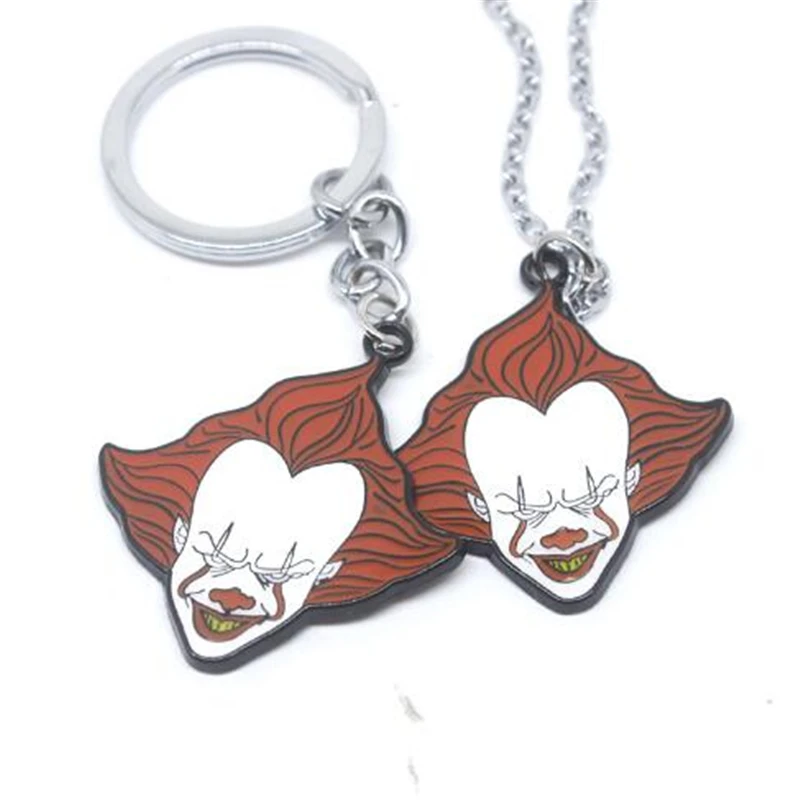 It: Chapter Two Косплей металлическая маска брелок ожерелье ювелирные изделия кулон фильм реквизит