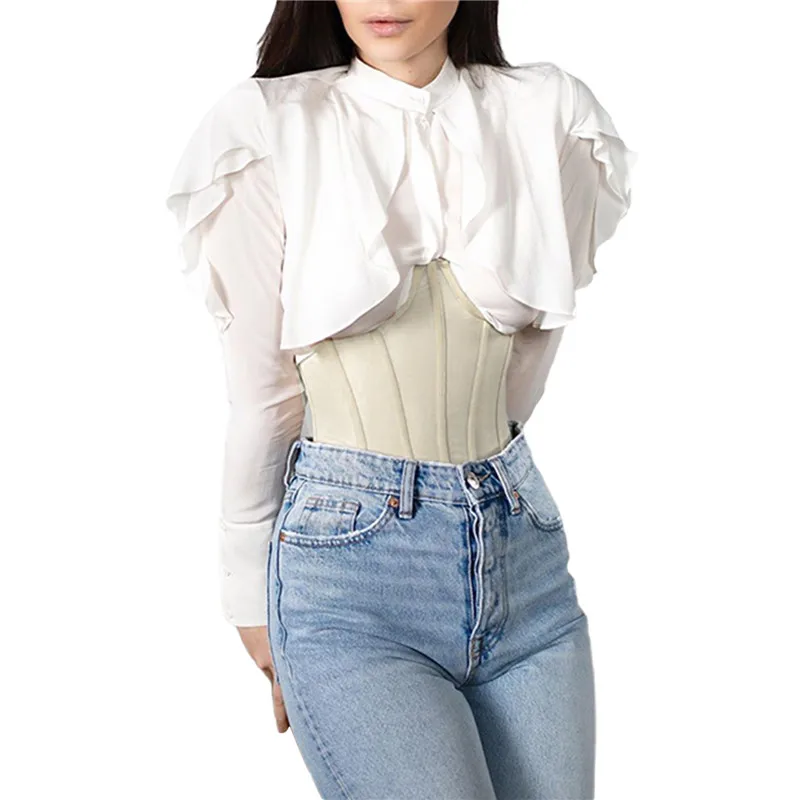 Корсет женский сетчатый прозрачный под грудь | Женская одежда