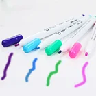 Стираемые аксессуары для шитья, 4 шт., 15,5 см, рукоделие в стиле пэчворк, водорастворимые водные ручки, вышивка крестом, фотокарандаш