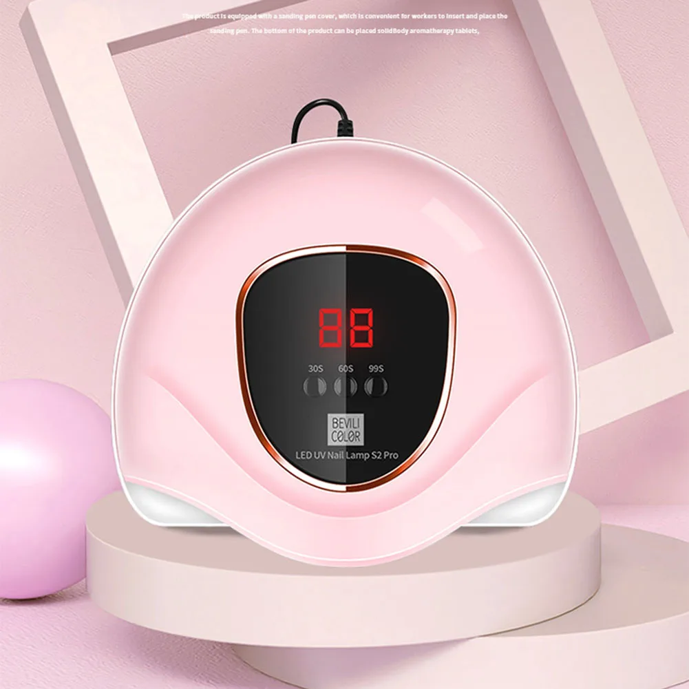 

72 Вт Светодиодная УФ-лампа для ногтей Сушилка для ногтей с часовым механизмом Авто Сенсор Портативный машина для отверждения маникюрного г...