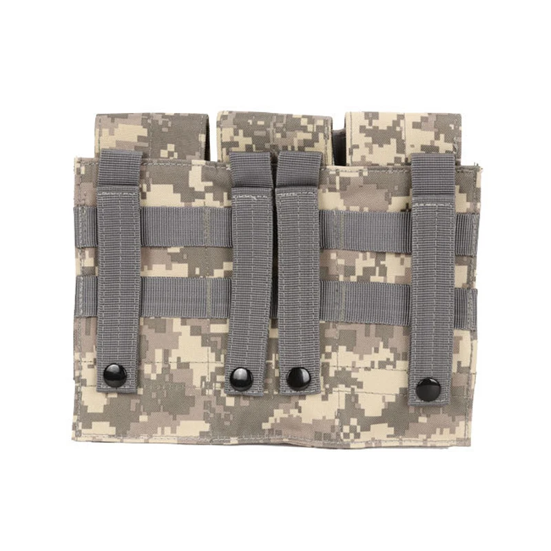 Сумка MOLLE Triple M4 для страйкбола сумка магазина камуфляжная упаковка Военная