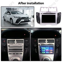 for toyota yaris 2005 2011 android10 4128g screen car multimedia dvd player gps navigation auto audio radio stereo head unit