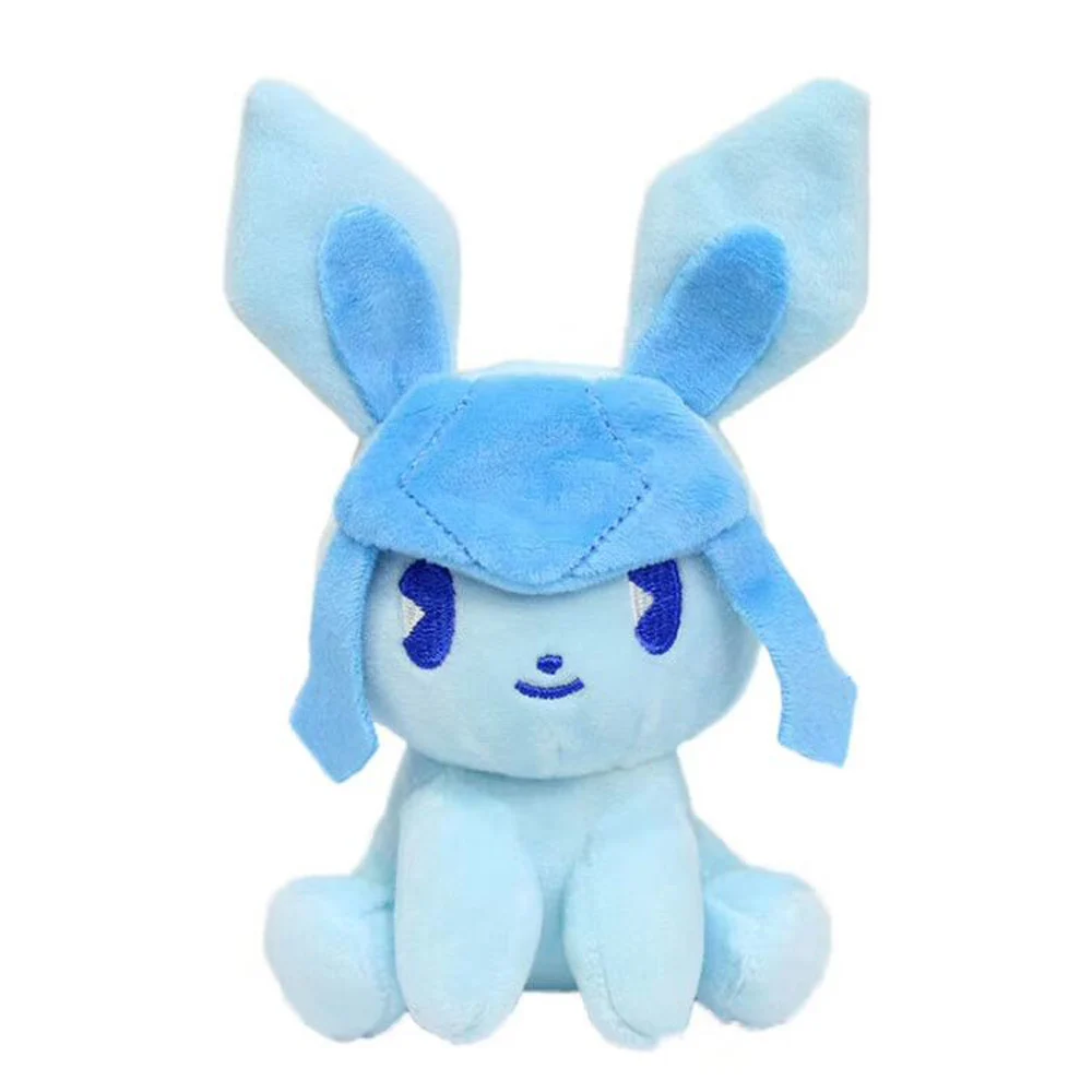 Новая плюшевая кукла Ditto Metamon Charmander Squirtle Snorlax Pikchu Eevee Espeon Flareon Jolteon Sylveon Umbreon Vaporeon GYTJ - Цвет: Soda Glaceon 10cm