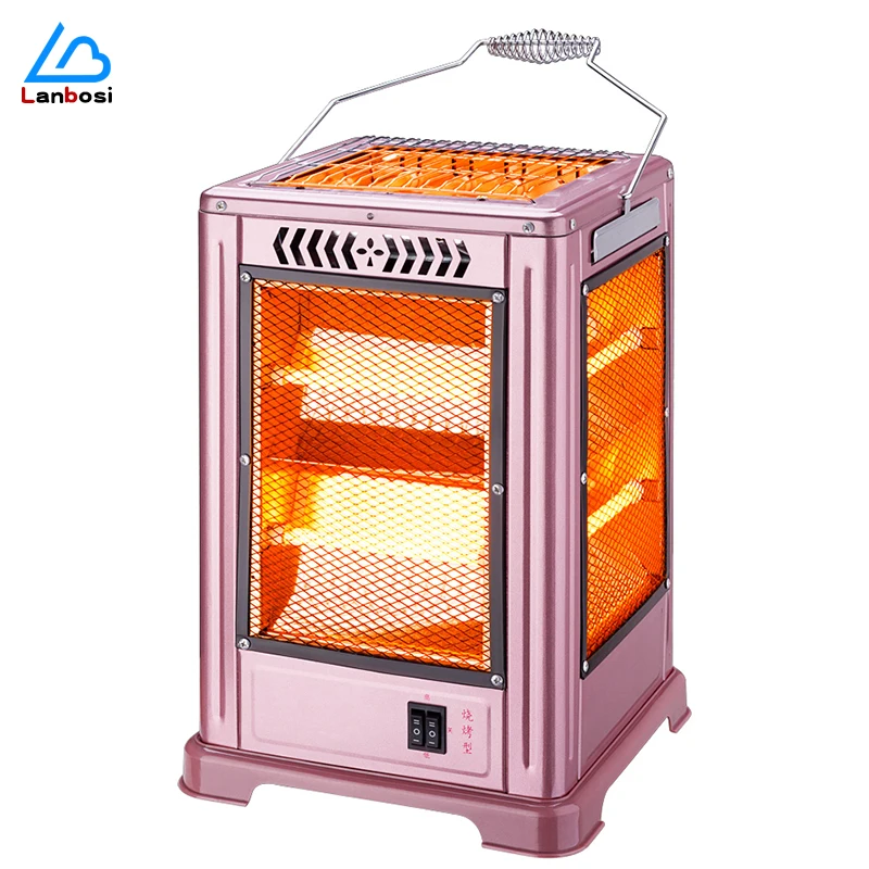 Five-Sided Heater Barbecue Heater Electric Fan Speed Heating Four-Sided Electric Heater Household Electric Grill Stove