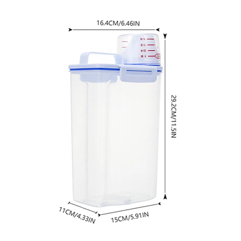 

Kitchen Storage Box Rice Cylinder With Flour Sealed Barrel Kitchen Thick Plastic Cover Rice Barrel Rice Box Food Organizer