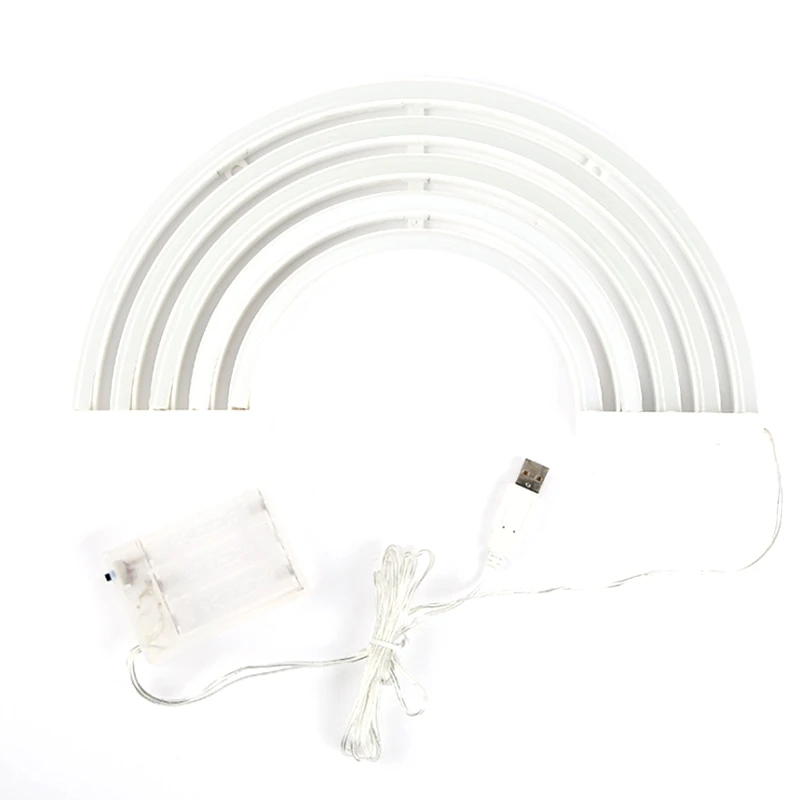 

New Cute Rainbow Neon Sign Led Rainbow Light Lamp for Dorm Decor Rainbow Decor Neon Lamp Wall Decor
