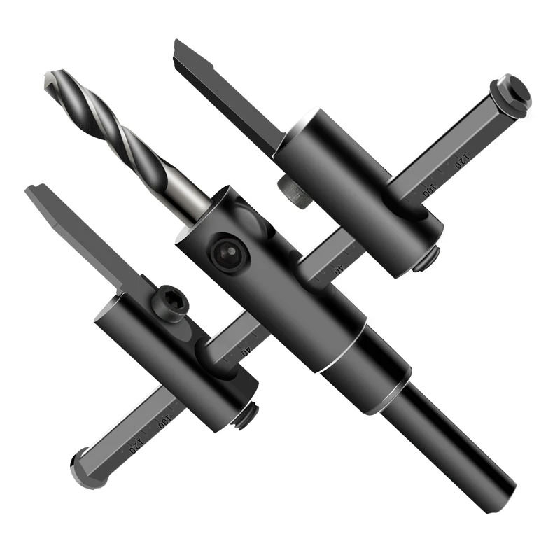 Кольцевая пила регулируемое сверло для дрели по дереву 120/200/300 мм|Сверла| |