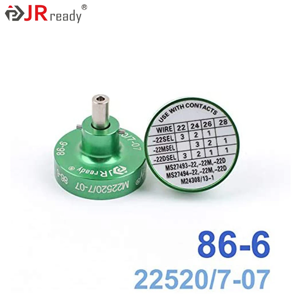 

JRready 86-6 M22520/7-07 Positioner Use with YJQ-W7A MH860 M22520/7-01 Crimp Tool