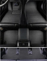 high quality custom special car floor mats for hyundai palisade 7 8 seats 2022 2021 2020 waterproof carpets rugsfree shipping