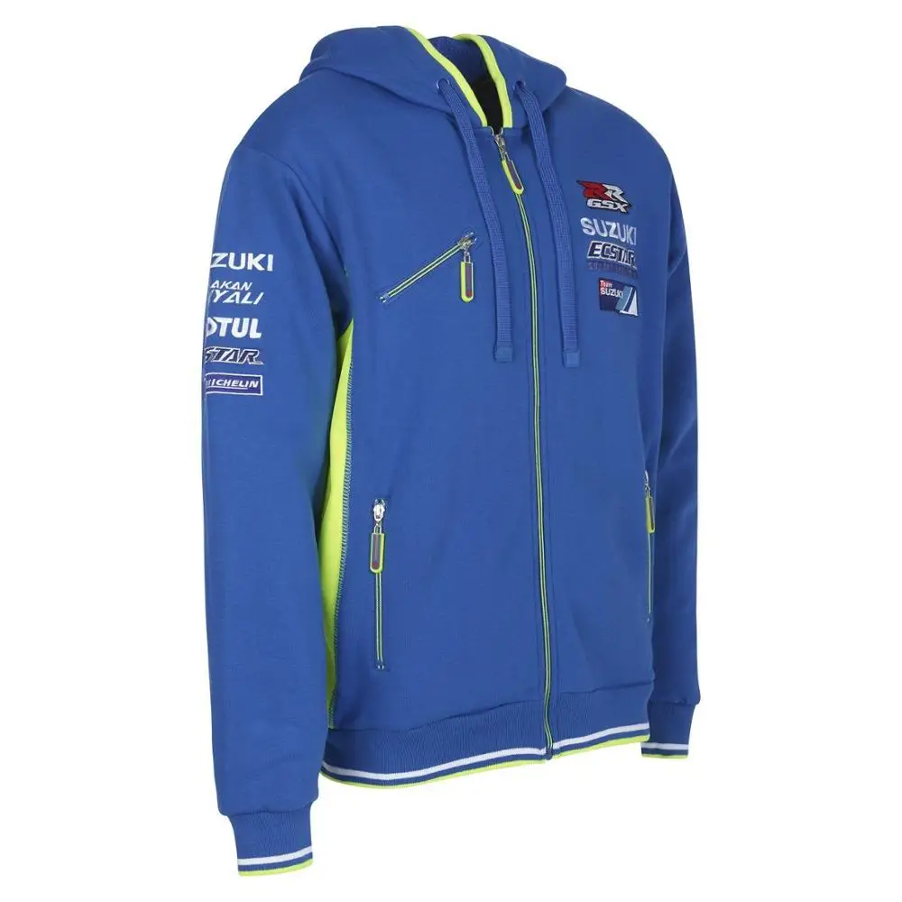 Camiseta для Suzuki мужские мотоциклетные толстовки гоночные мото ездовые одежда