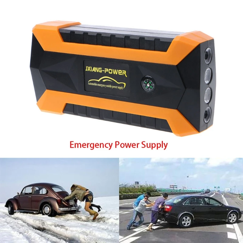 

89800mAh 12V 4 USB Battery Power Bank Portable Car Jump Starter Pack Booster Charger New Emergency Start-up Starting Device