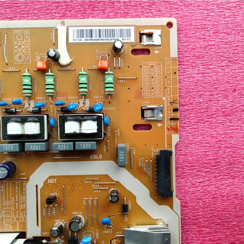 Good test working for Samsung BN44-00878A L55E7_KSM PSLF191E08A UN55KS8000 UE49KS7502U UN55KS8500 un49ks8000 power supply board