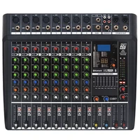 micwl 8 channel sound mixng console audio dj controller mixer 48v dsp bluetooth