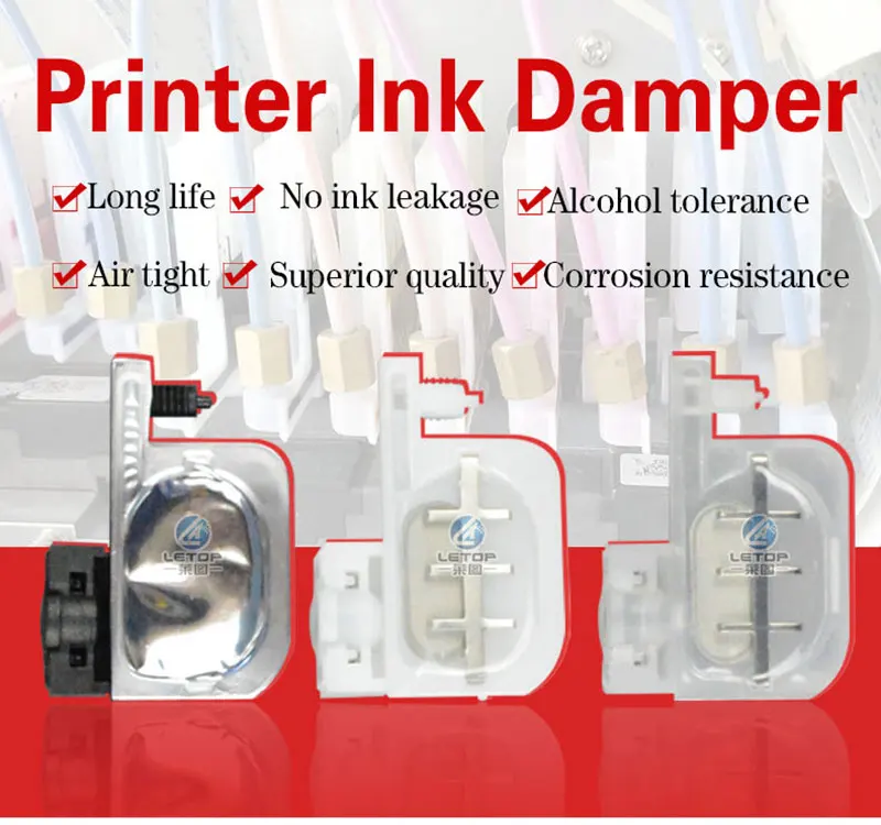 Прозрачный амортизатор Dx4 печатающая головка dx5 для Mutoh Ep Roland