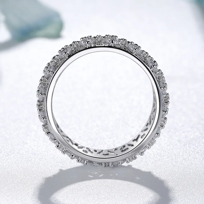 Buyee модное женское кольцо с крупными камнями 6 5 мм Ширина большими кругами