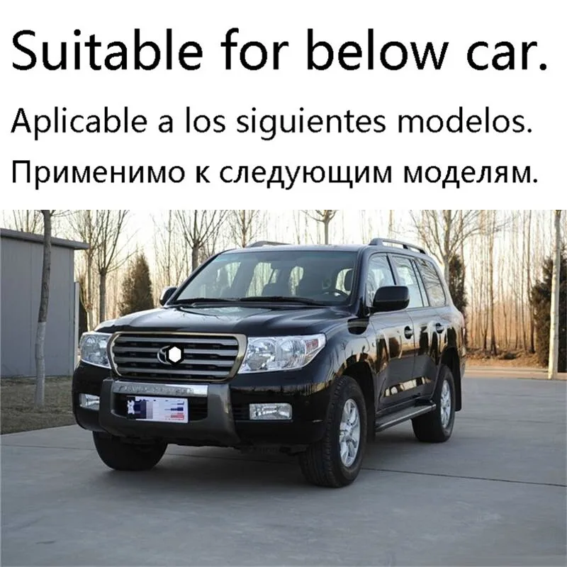 Модифицированная хромированная дверная ручка для Toyota Land Cruiser тюнинг автомобиля