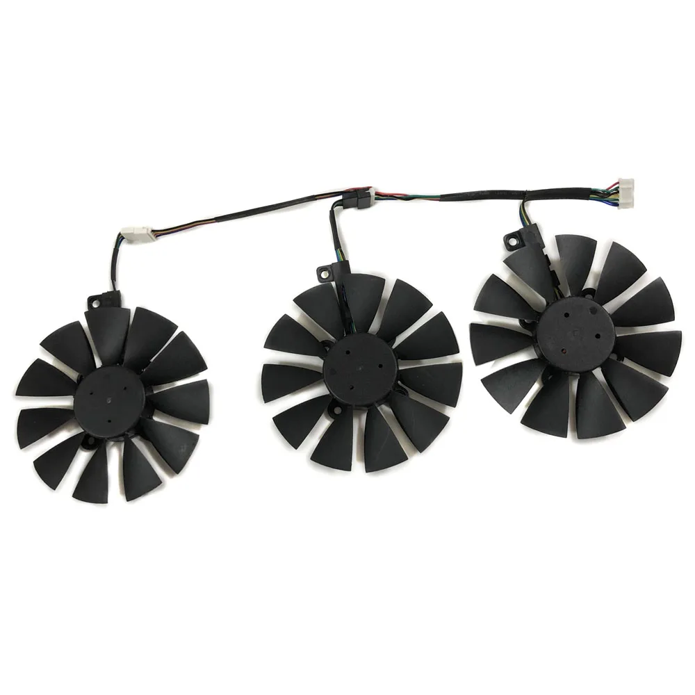 

Вентилятор для видеокарты ASUS STRIX Raptor GTX1060 RX480 GTX 1060, 87 мм (90 мм)