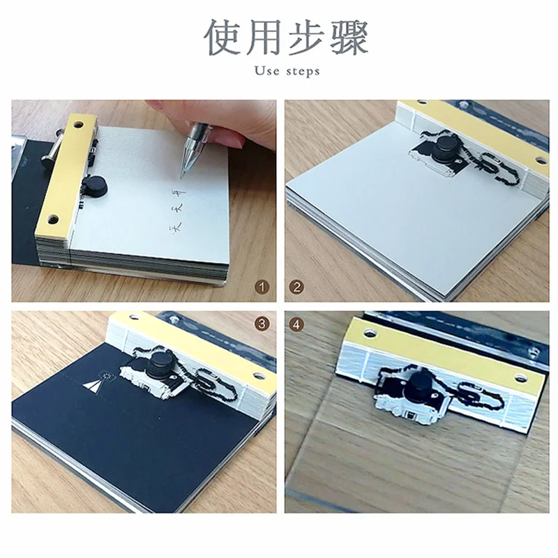 Записная книжка omoshiking 3D симпатичная модель камеры записная из акриловой бумаги