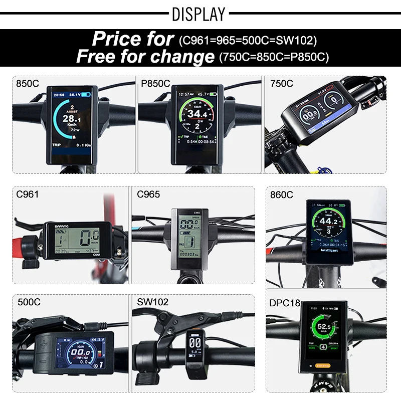Bafang 500W 48V Шестерни передний ступичный узел мотор комплект для переоборудования