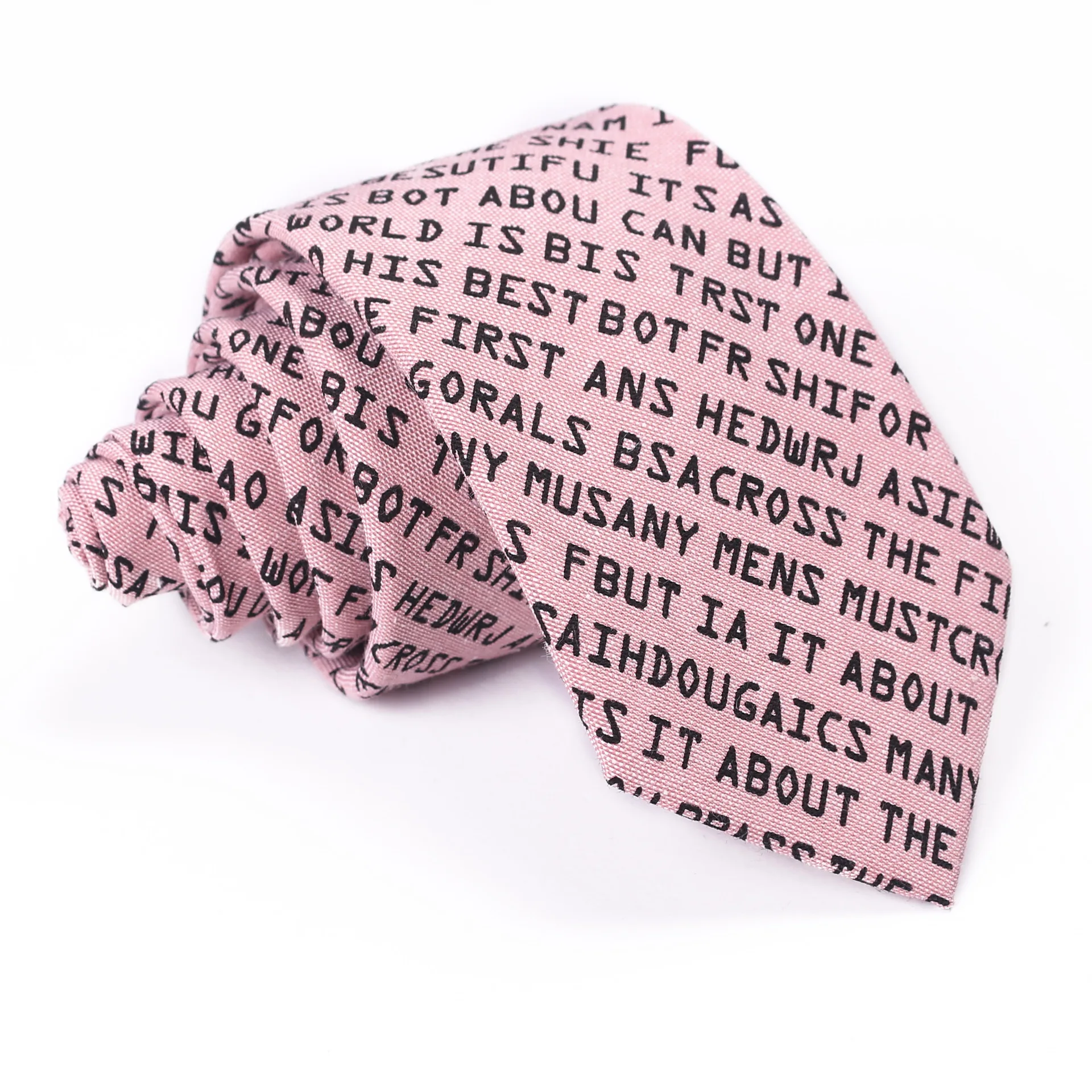 

7cm Cotton Ties for Mens Jacquard Necktie Cravat Wedding Party Dress Adult Business Gravatas Custom Logo