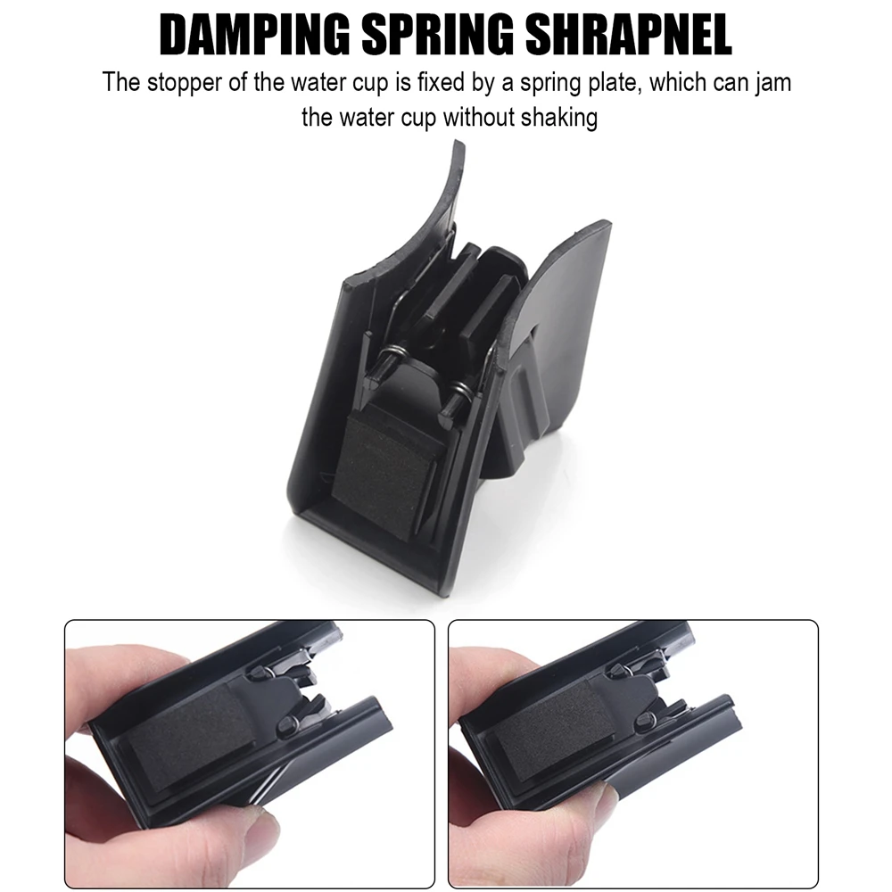 

Car Water Cup Slot Clip ABS Auto Interior Drinking Bottle Holder Anti-Slip Limiter Model Y 2017-2019 Modification Accessories