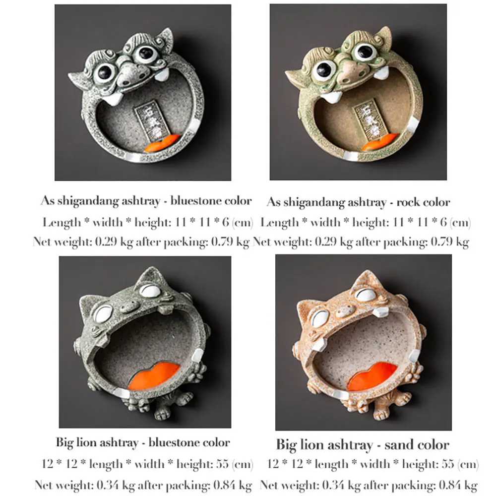 

Creative Resin Smoke Cigarette Ash Tray Crafts Decoration Portable Ashtray Home Outdoor Office Car Boyfriend Gift Home Decor