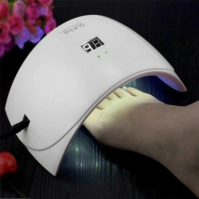 

SUN 9S LAMPADA UV LED 24W Nail Polish Glue Baking Lamp Nail Lamp Nail Phototherapy machine SUN9S nail lamp