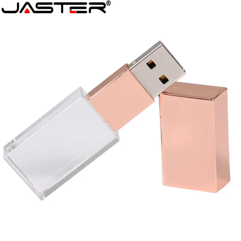 USB флеш накопитель JASTER в модном хрустальном стиле 4 ГБ 16 32 64 2 0 Подарочная флешка
