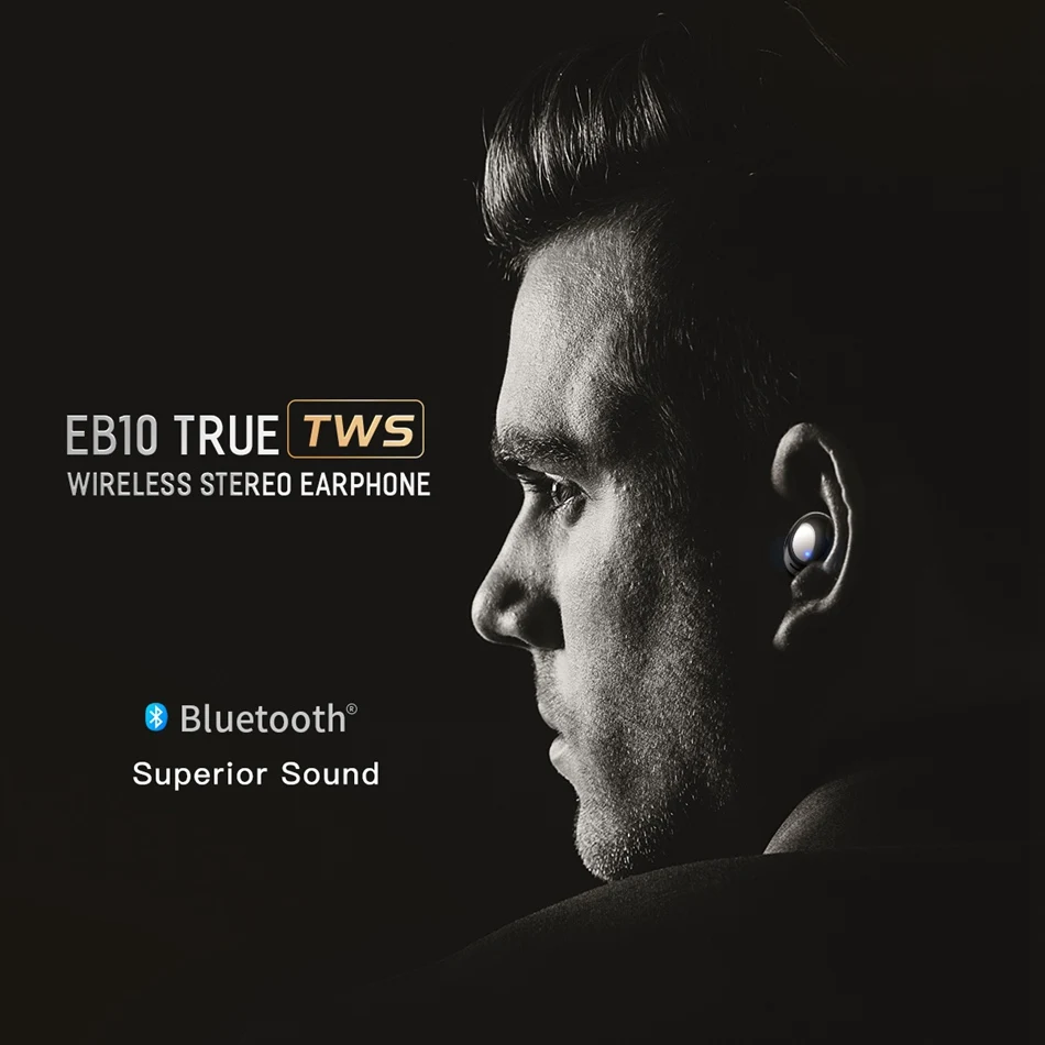 ROCK TWS Bluetooth 4,2 мини Двойные беспроводные наушники Bluetooth наушники стерео звук наушники с микрофоном и зарядным устройством